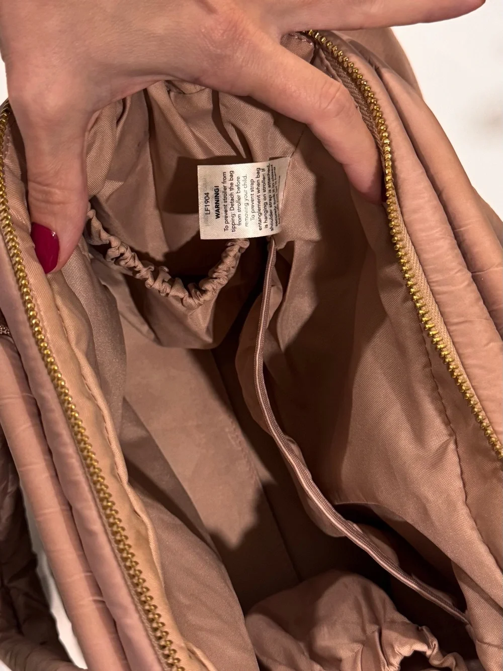 Quilted Braided Shoulder Satchel in Dusty Rose